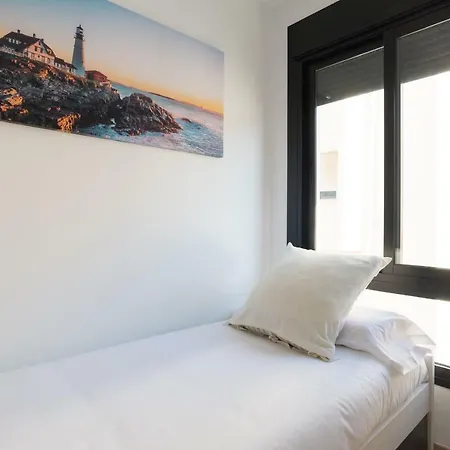 Apartment Ma2b-bright With Rooftops With Palms Near Old Town Malaga